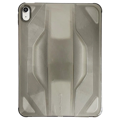 For iPad mini (2024) / (2021) Case Anti Drop Clear TPU Tablet Cover - Transparent Black - 1