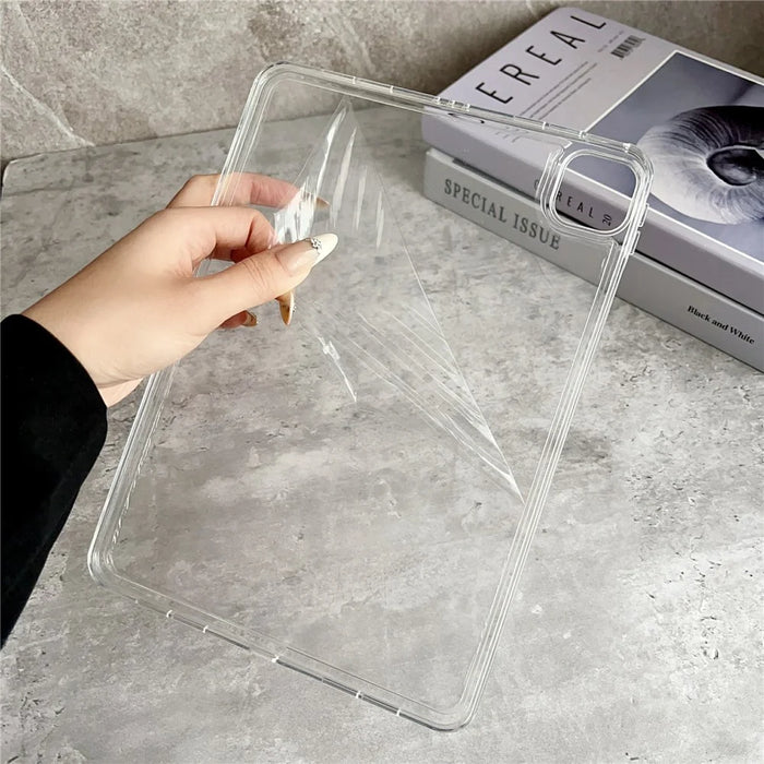 Clear Acrylic Case for iPad Pro 11 (2022) / (2021) / (2020) / (2018) Shockproof Slim Tablet Cover - 3