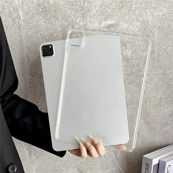 Clear Acrylic Case for iPad Pro 11 (2022) / (2021) / (2020) / (2018) Shockproof Slim Tablet Cover - 6