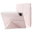 For iPad Pro 11 (2025) / 11 (2024) Case Double-Sided Magnetic Closure Leather Smart Tablet Cover - Pink - 1