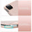 For iPad Pro 13 (2025) / 13 (2024) Case Double-Sided Magnetic Closure Leather Smart Tablet Cover - Pink - 4