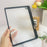 Tablet Case For iPad 10.2 (2021) / (2020) / (2019) , Acrylic + PC Matte Cover with Pencil Holder - Black - 2