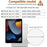 Tablet Case For iPad 10.2 (2021) / (2020) / (2019) , Acrylic + PC Matte Cover with Pencil Holder - Black - 7
