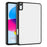 For iPad (2025) / iPad 10.9 (2022) Case Acrylic + PC Matte Tablet Cover with Pencil Holder - Black - 1