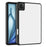 For iPad Pro 11 (2025) / 11 (2024) Case Acrylic + PC Matte Tablet Cover with Pencil Holder - Black - 1