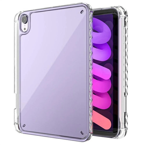 For iPad mini (2024) / (2021) Case Corner Protection Clear Acrylic + TPU Tablet Cover - 1
