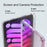 For iPad mini (2024) / (2021) Case Corner Protection Clear Acrylic + TPU Tablet Cover - 4