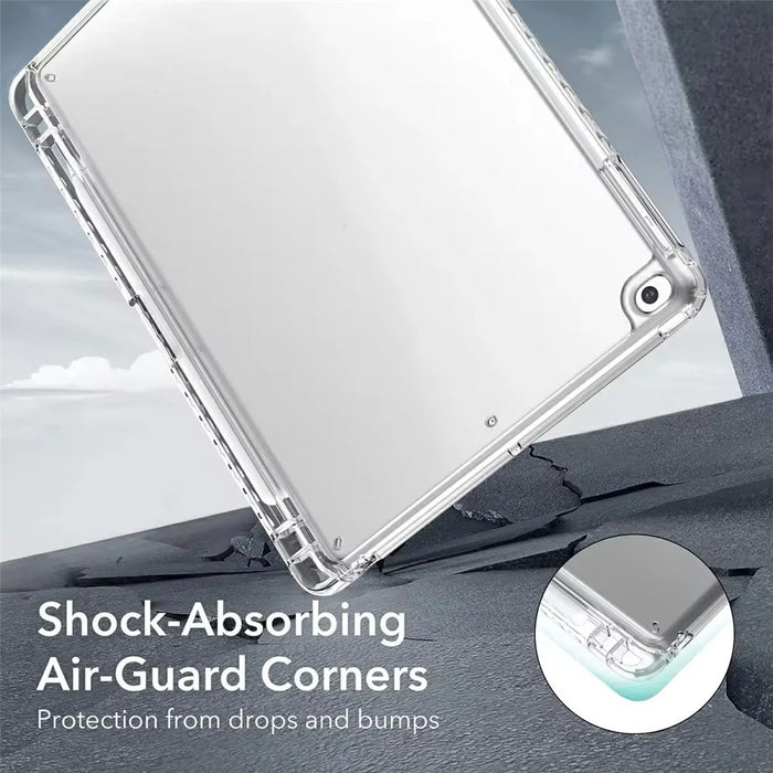 Tablet Case For iPad 9.7-inch (2018) / (2017) / Air 2 / Air (2013) , Corner Protection Clear Acrylic + TPU Cover - 3