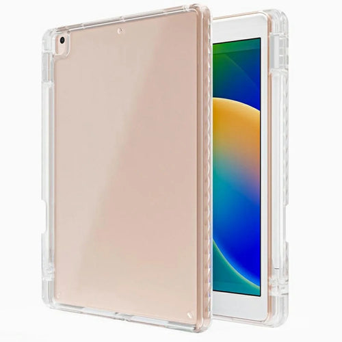 Tablet Case For iPad 10.2 (2021) / (2020) / (2019) / Air 10.5 inch (2019) / Pro 10.5-inch (2017) , Corner Protection Clear Acrylic + TPU Cover - 1