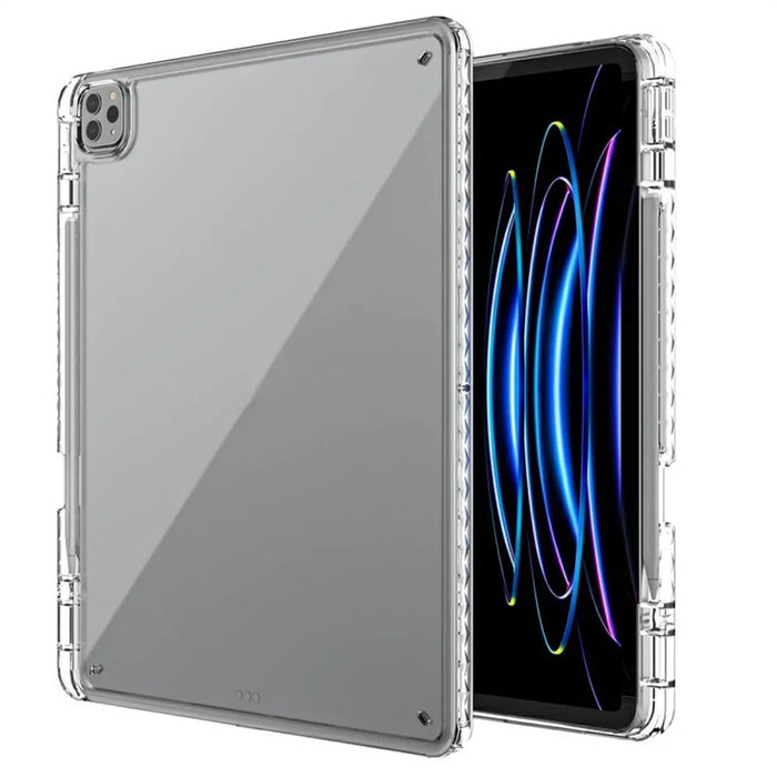 For iPad Pro 11 (2025) / 11 (2024) Case Corner Protection Clear Acrylic + TPU Tablet Cover - 1