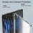 For iPad Pro 11 (2025) / 11 (2024) Case Corner Protection Clear Acrylic + TPU Tablet Cover - 3