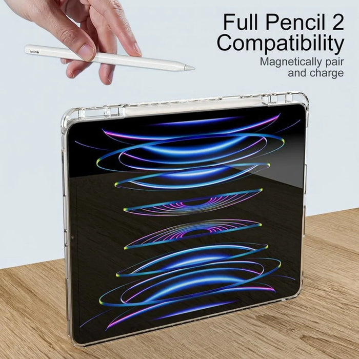 For iPad Pro 11 (2025) / 11 (2024) Case Corner Protection Clear Acrylic + TPU Tablet Cover - 7