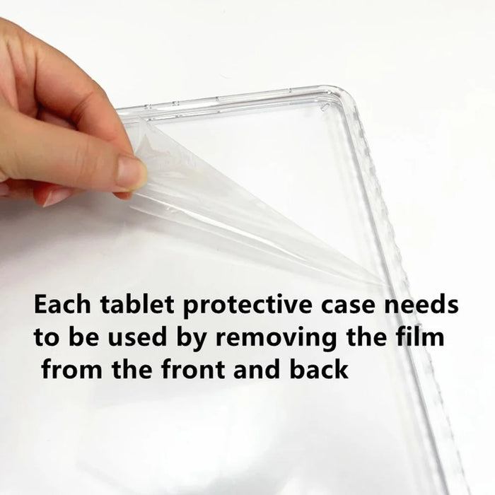For iPad Air 11 (2026) / (2025) / (2024) Case Corner Protection Clear Acrylic + TPU Tablet Cover - 7