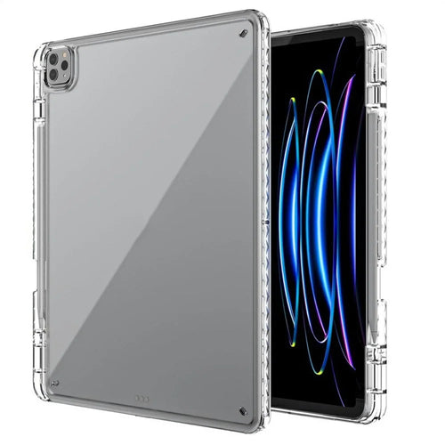 For iPad Pro 13 (2025) / 13 (2024) Case Corner Protection Clear Acrylic + TPU Tablet Cover - 1