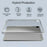 For iPad Pro 13 (2025) / 13 (2024) Case Corner Protection Clear Acrylic + TPU Tablet Cover - 4