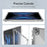 For iPad Pro 13 (2025) / 13 (2024) Case Corner Protection Clear Acrylic + TPU Tablet Cover - 7