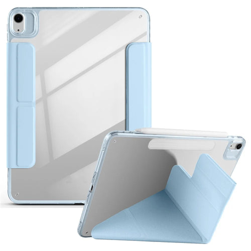 Magnetic PU TPU Acrylic Stand Tablet Case For iPad Air 11 (2026) / (2025) / (2024) / Air (2022) / (2020) / Pro 11 (2022) / (2021) / (2020) / (2018) - Baby Blue - 1