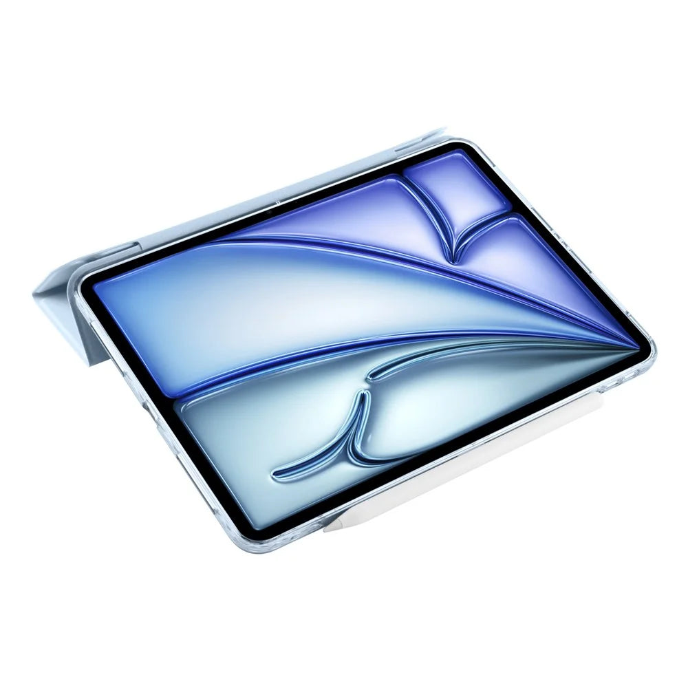 Magnetic PU TPU Acrylic Stand Tablet Case For iPad Air 11 (2026) / (2025) / (2024) / Air (2022) / (2020) / Pro 11 (2022) / (2021) / (2020) / (2018) - Baby Blue - 2