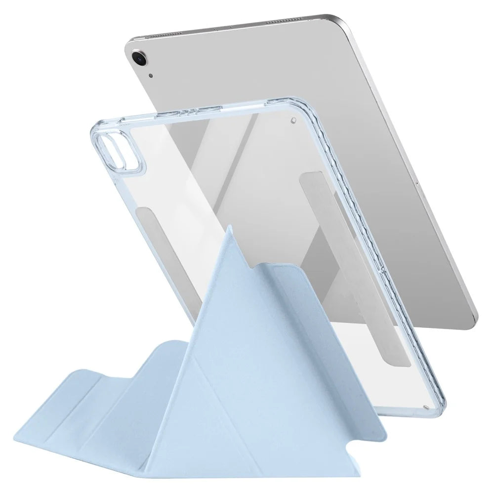 Magnetic PU TPU Acrylic Stand Tablet Case For iPad Air 11 (2026) / (2025) / (2024) / Air (2022) / (2020) / Pro 11 (2022) / (2021) / (2020) / (2018) - Baby Blue - 7