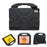 Ultra-Soft EVA Case For iPad 9.7-inch (2018)  /  (2017)  /  Air 2  /  Air (2013) Thumb Kickstand Tablet Cover - Black - 2