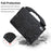Ultra-Soft EVA Case For iPad 9.7-inch (2018)  /  (2017)  /  Air 2  /  Air (2013) Thumb Kickstand Tablet Cover - Black - 3