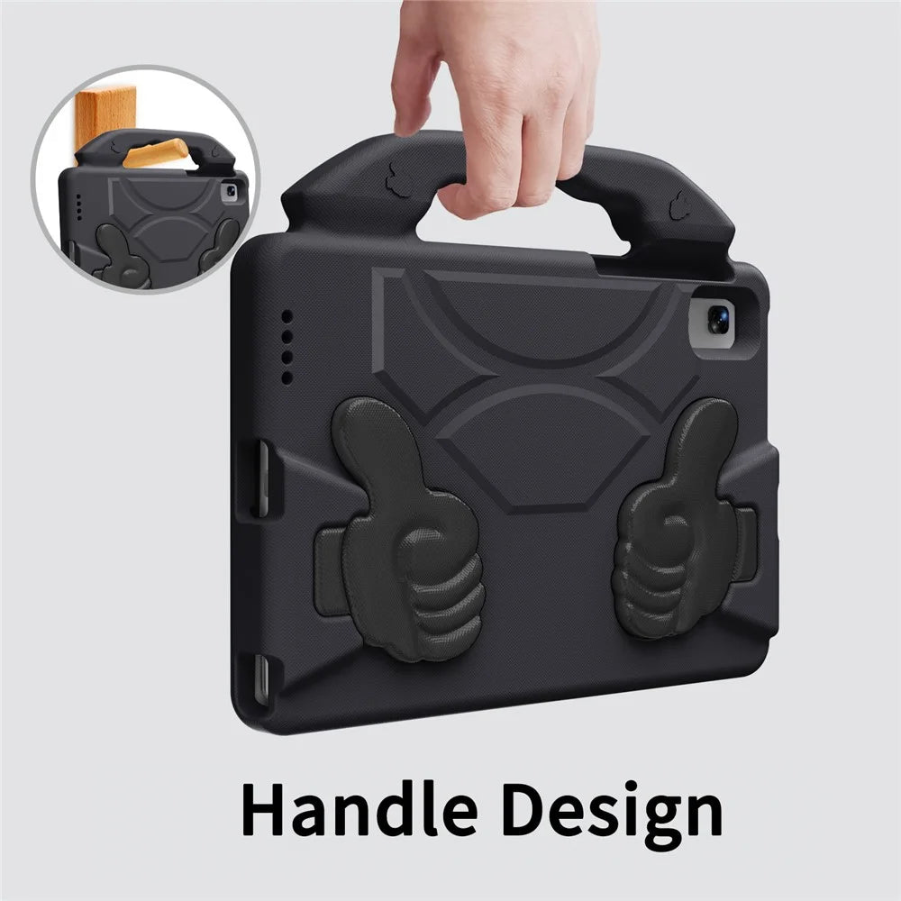 EVA Tablet Case For Samsung Galaxy Tab S6 Lite (2024)  /  (2020)  /  Tab A7 10.4 (2022)  /  (2020)  /  S5e SM-T720  /  S6  /  Lenovo M10 Plus - Black - 4