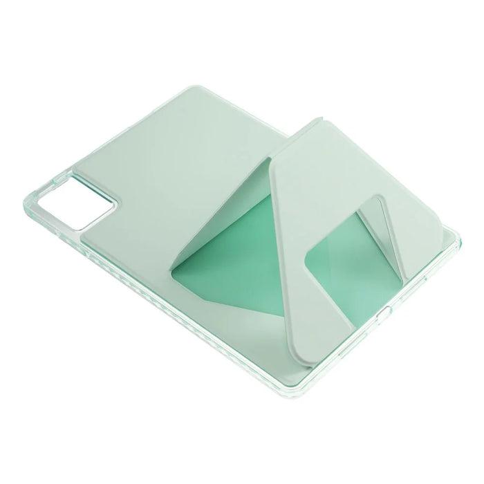 For Lenovo Tab K11 Gen 2 / Idea Tab / Xiaoxin Pad 11 2025 Case TPU PU Leather Kickstand Tablet Cover - Green - 4