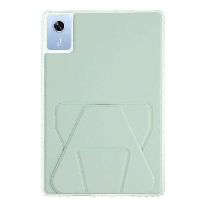 For Lenovo Tab K11 Gen 2 / Idea Tab / Xiaoxin Pad 11 2025 Case TPU PU Leather Kickstand Tablet Cover - Green - 6