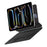 For iPad Pro 11 (2025) / (2024) Smart Pogo Pin Direct Connection Keyboard (Russian Layout) + Leather Tablet Case - Black - 5