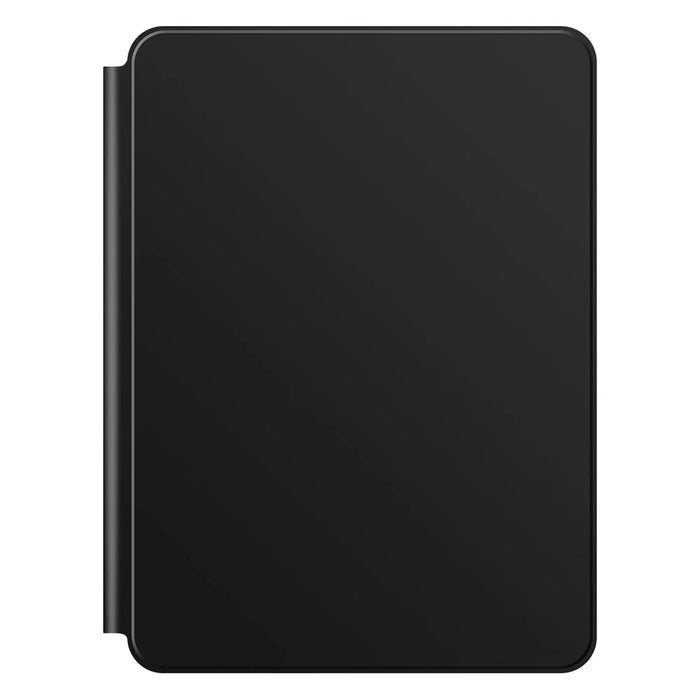 For iPad Pro 11 (2025) / (2024) Smart Pogo Pin Direct Connection Keyboard (Russian Layout) + Leather Tablet Case - Black - 7