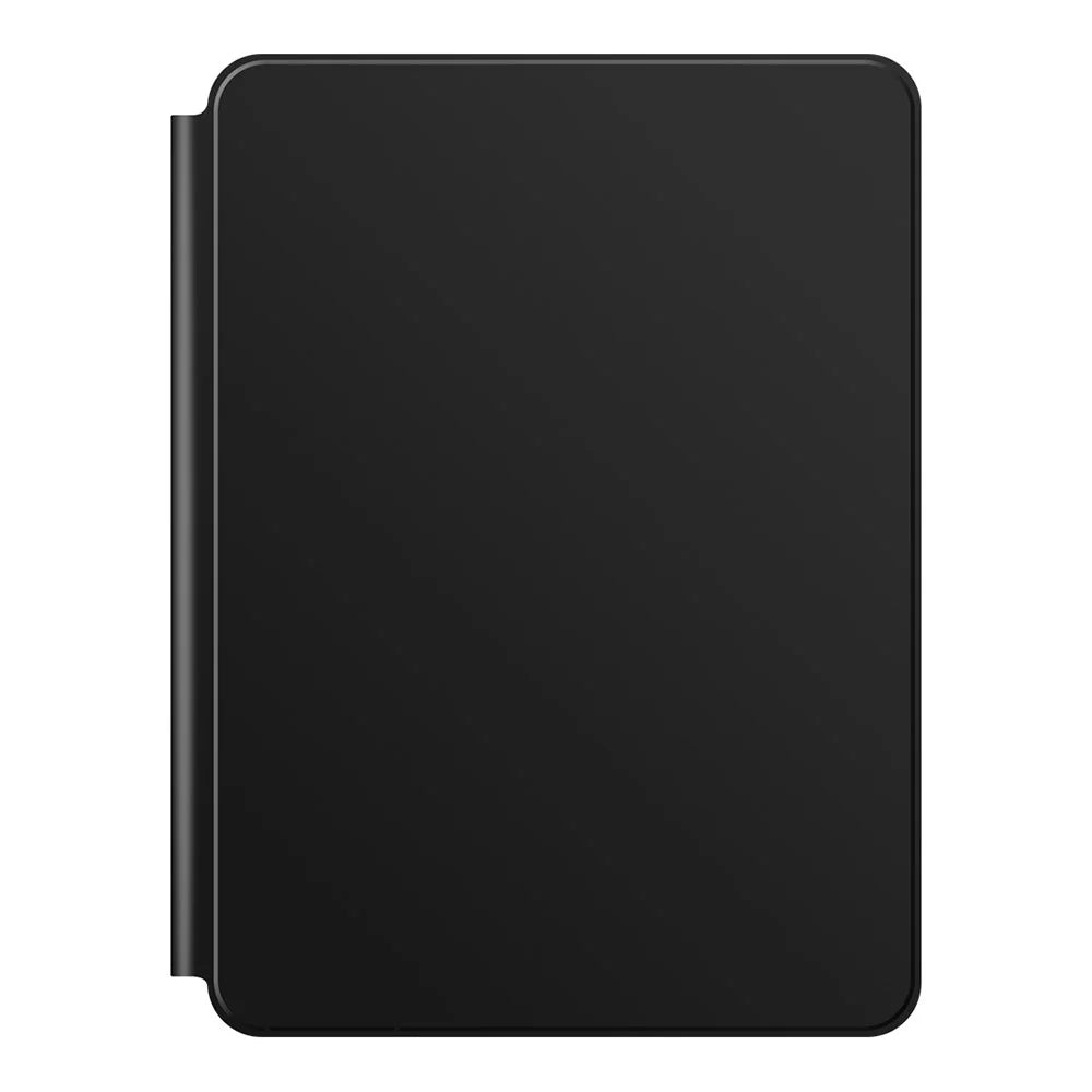 For iPad Pro 11 (2025) / (2024) Smart Pogo Pin Direct Connection Keyboard (Arabic Layout) + Leather Tablet Case - Black - 7
