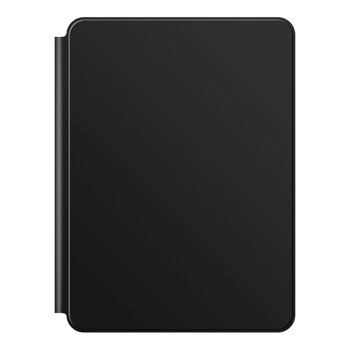 For iPad Pro 11 (2025) / (2024) Smart Pogo Pin Direct Connection Keyboard (Arabic Layout) + Leather Tablet Case - Black - 7
