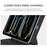 For iPad Pro 13 (2025) / 13 (2024) Smart Pogo Pin Direct Connection Keyboard + Leather Tablet Case - Black - 2