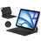 Keyboard For iPad Air 13 (2026) / (2025) / (2024) / Pro 12.9 (2022) (2021) (2020) (2018) Pogo Pin Direct Connection Keyboard (Russian) Leather Case - Black - 2