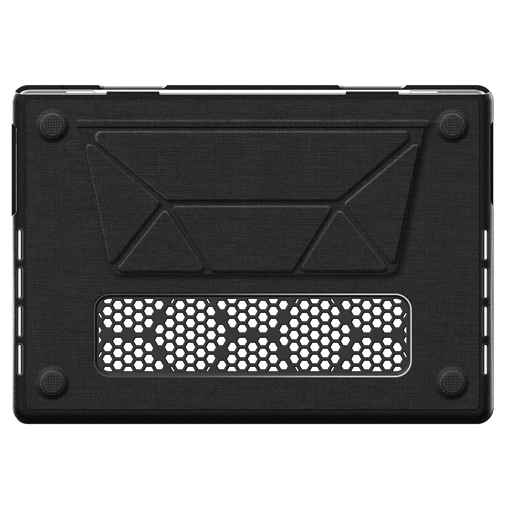 Kickstand Case for MacBook Pro 16 inch (2026) A3429 A3428 / (2025) A3186 A3403 / (2024) A2991 / (2023) A2780 / (2021) A2485 Laptop Cover - Black - 3