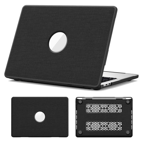 Laptop Case for MacBook Pro 13 inch (2020) / (2019) / (2018) / (2017) / (2016) A1706 / A1708 / A1989 / A2159 / A2338 / A2289 / A2251 Protective Cover - Black - 1