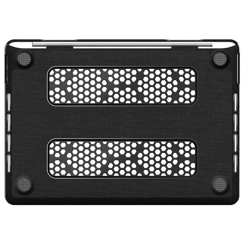 Laptop Case for MacBook Pro 13 inch (2020) / (2019) / (2018) / (2017) / (2016) A1706 / A1708 / A1989 / A2159 / A2338 / A2289 / A2251 Protective Cover - Black - 3