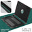 Laptop Case for MacBook Air 13 inch (2020) /  (2018) (A2337 M1 A2179 A1932) Protective Cover - Black - 7
