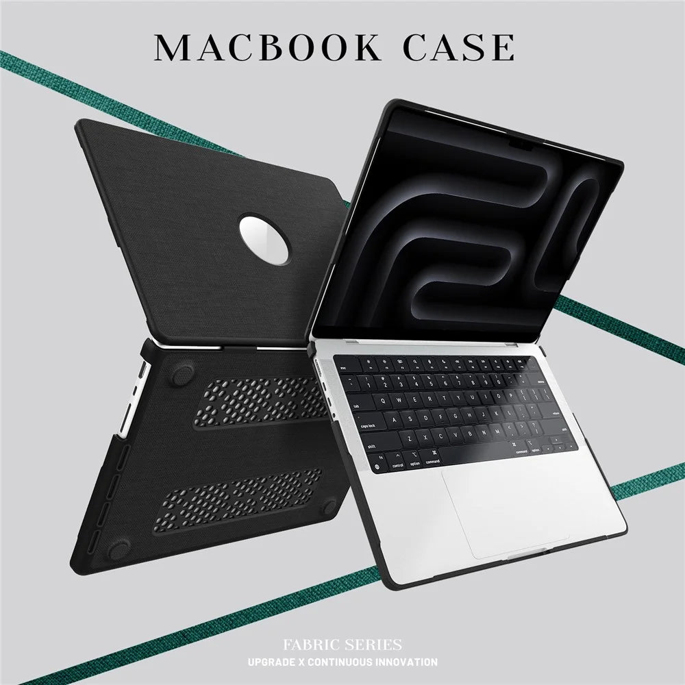 Laptop Case for MacBook Pro 14 inch (2026) A3427 A3426 / (2025) A3434 A3112 A3185 A3401 / (2024) A2918 A2992 / (2023) A2779 / (2022) / (2021) A2442 Protective Cover - Black - 4