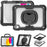 For iPad (2025) / iPad 10.9 (2022) Case Ring Kickstand PC + Silicone Shockproof Tablet Cover - 2