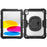 For iPad (2025) / iPad 10.9 (2022) Case Ring Kickstand PC + Silicone Shockproof Tablet Cover - 4
