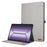 For OnePlus Pad 3 Case with Stand Card Holder Cloth Texture Leather Tablet Cover - Grey - 1
