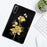 For Infinix Xpad GT TPU Case Pattern Printing Slim Tablet Protective Cover - Golden Butterfly Rose - 4