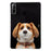 For Infinix Xpad GT Case Pattern Printing Slim TPU Tablet Protective Cover - Harrier Beagle - 1