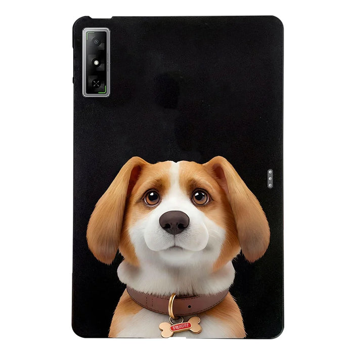 For Infinix Xpad GT Case Pattern Printing Slim TPU Tablet Protective Cover - Harrier Beagle - 1