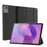 DUX DUCIS For Lenovo Tab K11 Gen 2 / Lenovo Idea Tab Case  Domo Series Tri-fold Stand PU Leather Protective Tablet Cover - Black - 1