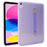 For iPad (2025)  /  10.9 (2022) Case Shockproof TPU Tablet Cover with Wristband - Purple - 1