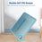 For iPad Pro 11 (2025) / 11 (2024) Case Shockproof TPU Tablet Cover with Wristband - Blue - 2