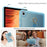 For Samsung Galaxy Tab A7 10.4 (2020) Case Shockproof TPU Tablet Cover with Wristband - Blue - 5