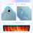 For Samsung Galaxy Tab A7 10.4 (2020) Case Shockproof TPU Tablet Cover with Wristband - Blue - 6